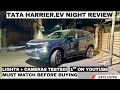 Lagu Tata Harrier EV Night Review | Lights, Cameras, Interior, Everything! | TATA HARRIER.EV in DARK🤯↗️
