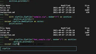 Using Python s zipfile to Work With Existing Zip files