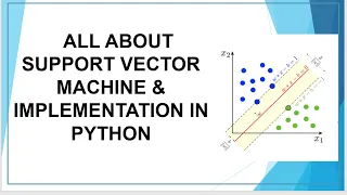 Support Vector Machines Implementation Python Hyperplane SVM Kernels Linear Polynomial RBF