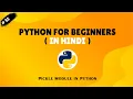 Py 55 Pickle Module in Python Save and Load Python Objects Easily