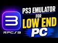 PS3 Emulator for Low End PC 2026 Best RPCS3 Settings for 60 FPS No Lag