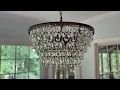 Wellmet Crystal Chandelier 6-Light 5 Tiers Farmhouse Bronze Ceiling Lighting Fixture Honest Review
