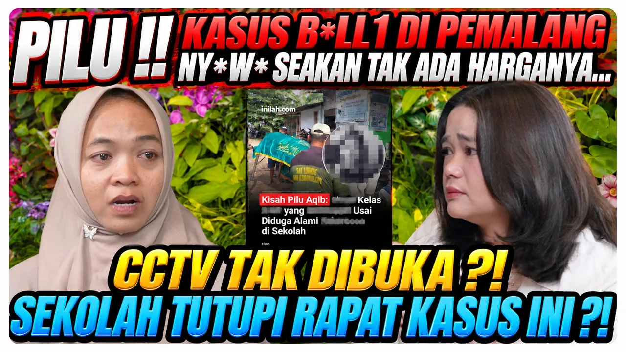 VIRAL‼️ KASUS PEMALANG BERUJUNG M4-UT‼️ P3LAKU DI LINDUNGI KEPSEK⁉️