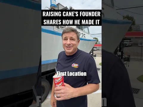 How Raising Cane’s Founder Made His Dream A Reality 👏