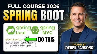 Spring Boot Spring C Full Course 2026 REST API Development for Beginners
