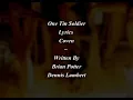 許冠傑 陳秋霞 One tin soldier 1977 唱.Sam Hui Chelsea Chan, 曲+詞 : Dennis Lambert and Brian Potter 飲杯飲杯飲杯勝