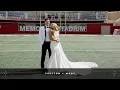 Preston Macy Epic Wedding at IU s Memorial Stadium Wedding