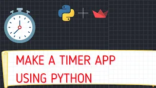 Make Timer using Python and Streamlit