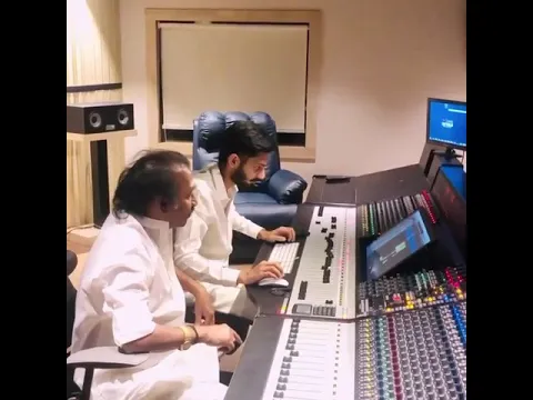 Download MP3 Anirudh And Deva Composing Live Darbar at his Studio