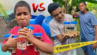 NIÑO Regaló Sus BETTAS 👦🏽🐠 Por Estar TRISTE 😭 *La MEJOR Película* 😳🔥