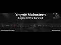 Lagu Yngwie Malmsteen - Legion Of The Damned ( Tab Guitar )