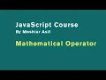 -2 9 Mathematical Operators JavaScript course 2021 JavaScript bangla tutorial 2021