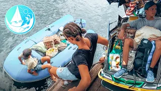 How we get fresh food living on a boat | Episode 280 | Sailing Catalpa