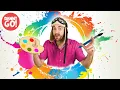 Kid s Painting Ideas w Danny Go Colors Shapes Animals Counting