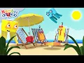 Summer Vacation Counting Learn to Count for Kids Compilation Number Cartoon Numberblocks