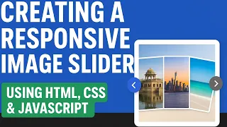 Create a Responsive Image Slider Using HTML CSS JavaScript Beginner-Friendly