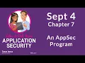 Chapter 7 An AppSec Program - Alice and Bob Learn Application Security