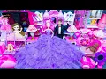 Download Lagu 20 Minutes Satisfying With Unboxing Barbie Princess Bed \u0026 Home Toilet Playset | Review Toys