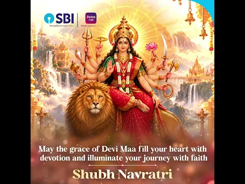 May the divine blessings of Maa Durga fill your life with happiness, strength and prosperity.