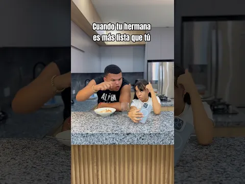 Mi hermana es más lista que yo #humor