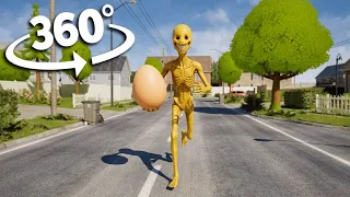 Don't Knock on Verity's Door: Giant Egg Prank 🥚 Animal Hospital 360 VR