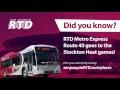 Metro Express Route 40 Did You Know