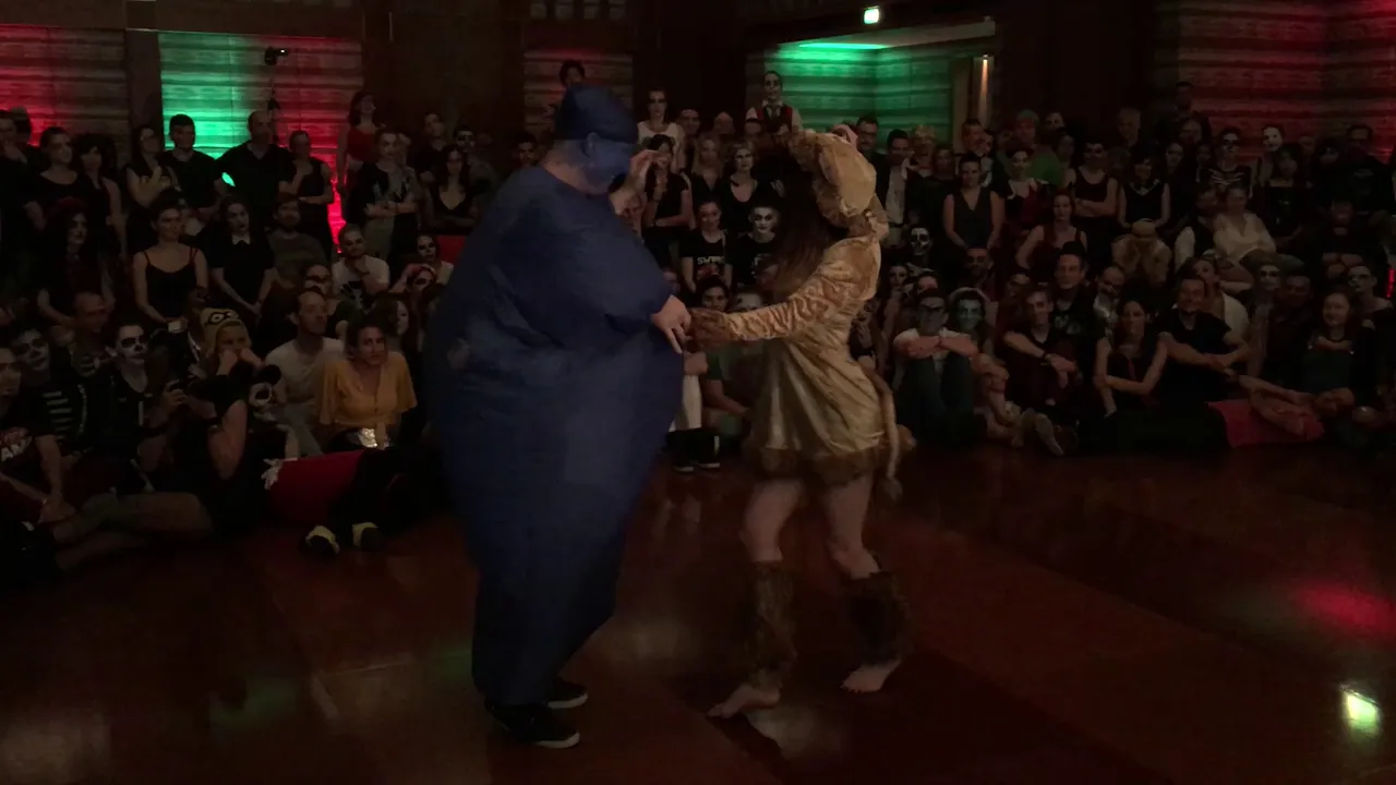 Kyle Redd & Alyssa Glanville - ProShow - Warsaw Halloween Swing 2018