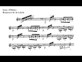 Isaac Albéniz. Rumores de la Caleta