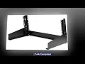 StarTech com 4U 19 Desktop Open Frame Rack - 2 Post Free-Standing Network Rack Switch Depth
