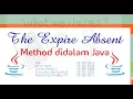 - Method Pada Pemrograman JAVA