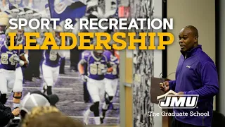 Masters in Sport and Recreation Leadership at James Madison University in Harrisonburg Virginia, USA