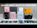 2023 BEST Portable Photo Printer Instax Mini Evo mini link2 square link link wide kodak mini3