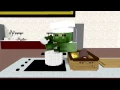 Download Lagu Minecraft animation  Cooking show  Steve vs Zombie  mine imator