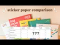best vinyl matte sticker paper testing joyeza zicoto QYH gwybkq koala