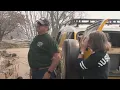 Fresno Sheriff s Office escort Auberry owners to see destroyed homes