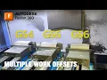 Fusion 360 Multiple Work Offsets Work Coordinate System