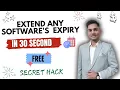How to Extend ANY Software s Time Period for FREE trial