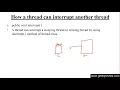 How a Thread can interrupt another Thread in Java Programming Hindi