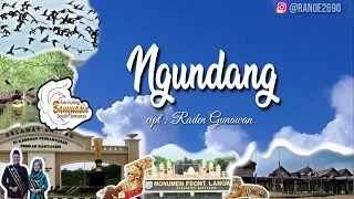 ngundang lirik lagu daerah banyuasin 