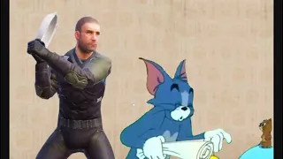 توم اند جيري بيعصب فيكتور Shorts 