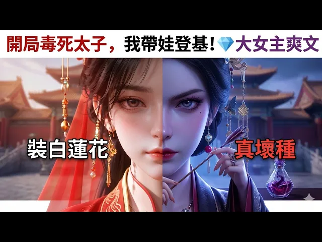 人淡如菊?不,我是天生壞種!裝白蓮花嫁入東宮,反手毒殺瞎眼太子!一支袖箭誅白月光,天生壞種的極限宮鬥 大女主極限反殺爽劇