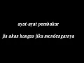 Lagu Ayat-ayat pembakar, jin tidak akan kuat