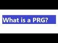 Pseudorandom Generator PRG - Part 1