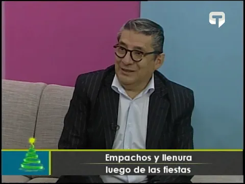 Empachos y llenura luego de las fiestas