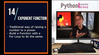 14 Exponent function with a For Loop