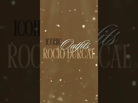 ✨✨Brillante Rocío Dúrcal ✨✨#outfits #moda #rociodurcal #ladurcal #paratiiii