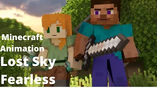 Download Lost Sky Fearless Minecraft Animation MP3