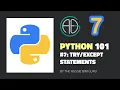 Python 101 Statements