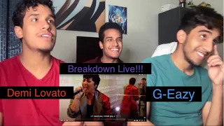 G Eazy - Breakdown ft Demi Lovato Live (VVV Era Reaction)