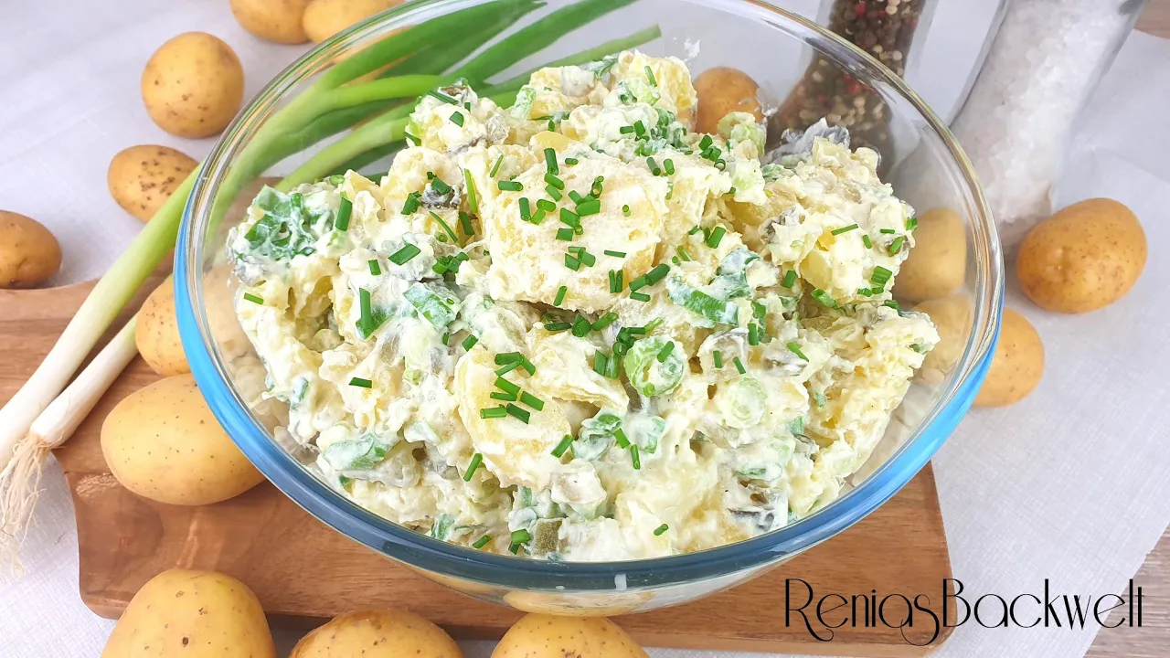 Kartoffelsalat Münchner Art (Rezept) || Munich Potato Salad (Recipe) || [ENG SUBS]. 
